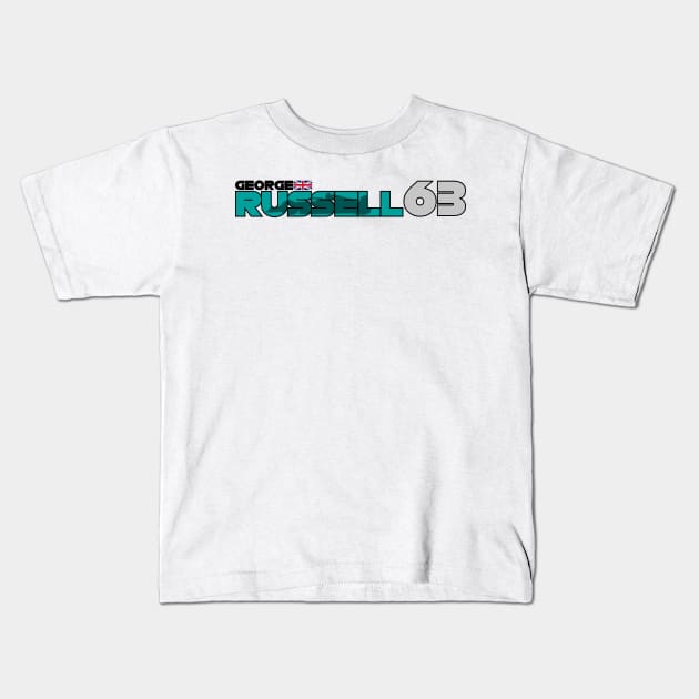 George Russell '23 Kids T-Shirt by SteamboatJoe